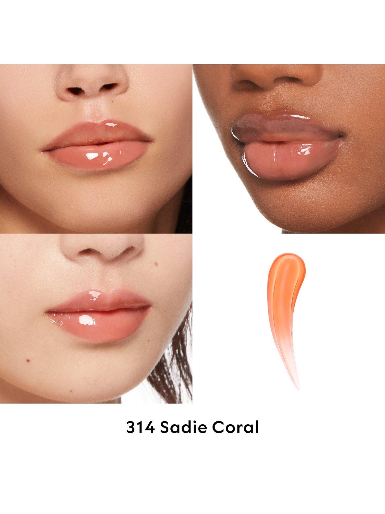 Product image 3 of 8, which shows Gucci Gloss à Lèvres Plumping Lip Gloss, 314 Sadie Coral