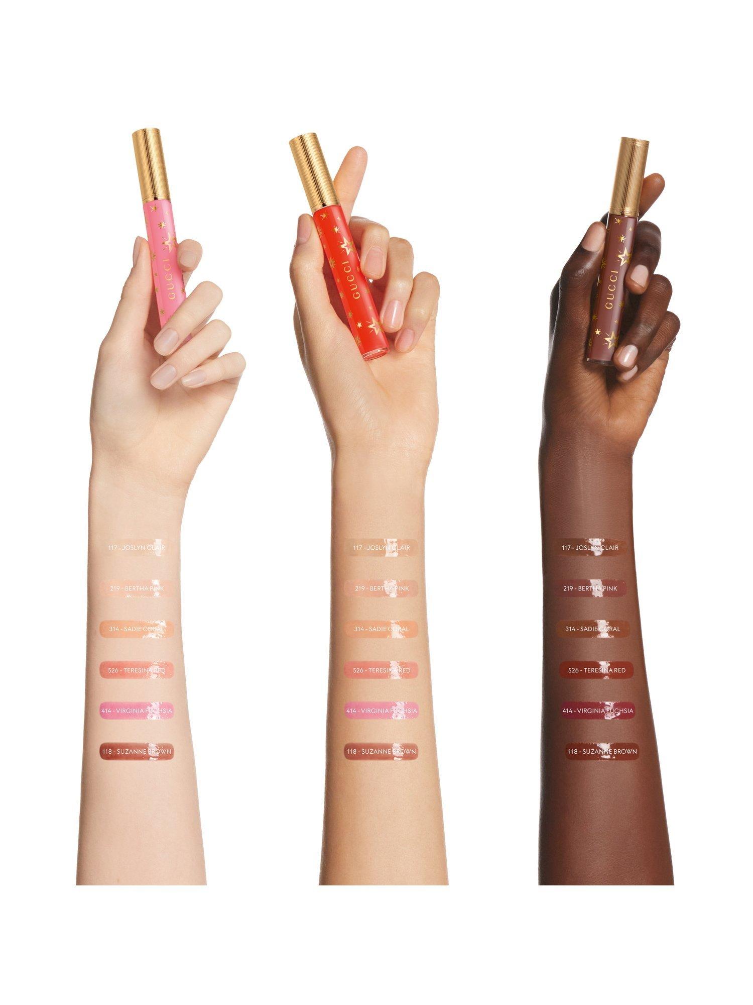 Product image 4 of 8, which shows Gucci Gloss à Lèvres Plumping Lip Gloss, 314 Sadie Coral