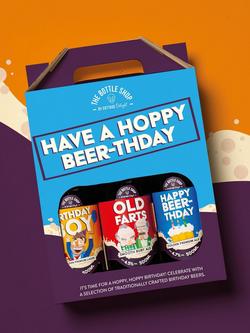 Cottage Delight Hoppy Beer-thday Beers, 3x 500ml - view 2, Multi