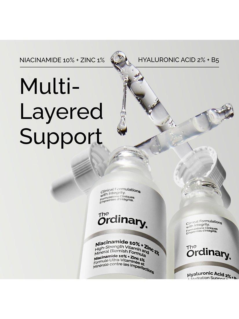 Product image 2 of 7, which shows The Ordinary The Skin Support Set Skincare Gift Set