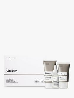 The Ordinary The Daily Set with Hyaluronic Acid Skincare Gift Set, 