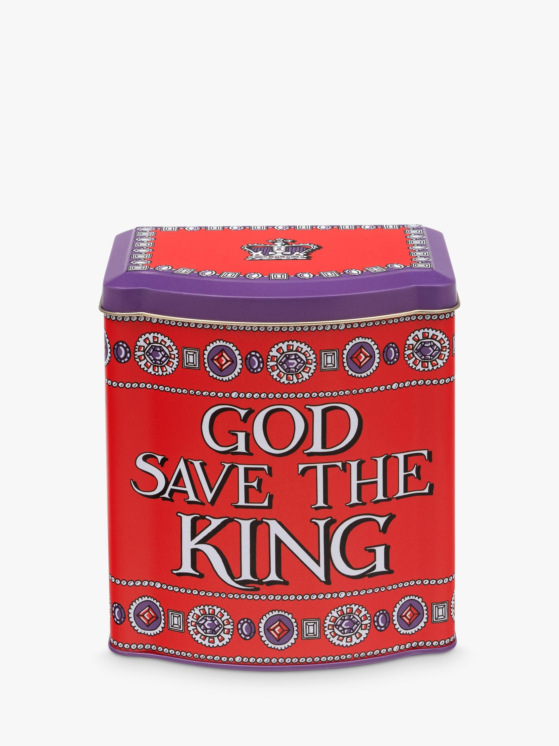 Emma Bridgewater God Save The King Kitchen Caddy Storage Tin, Red/Multi