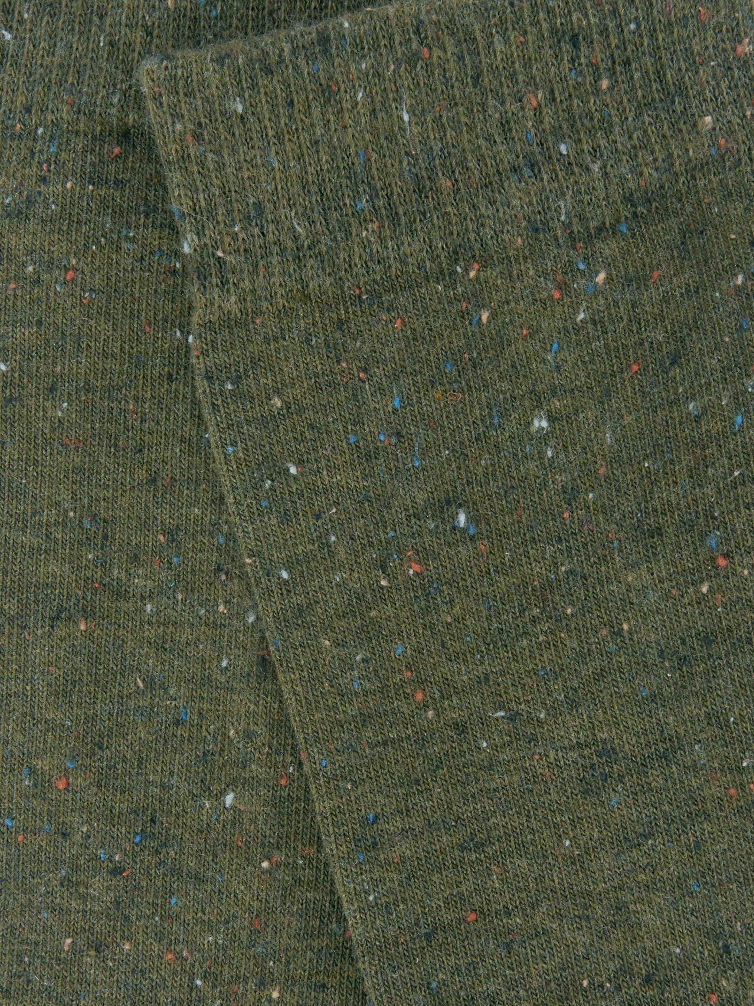 Product image 2 of 2, which shows John Lewis Cotton Silk Blend Ankle Socks, Khaki