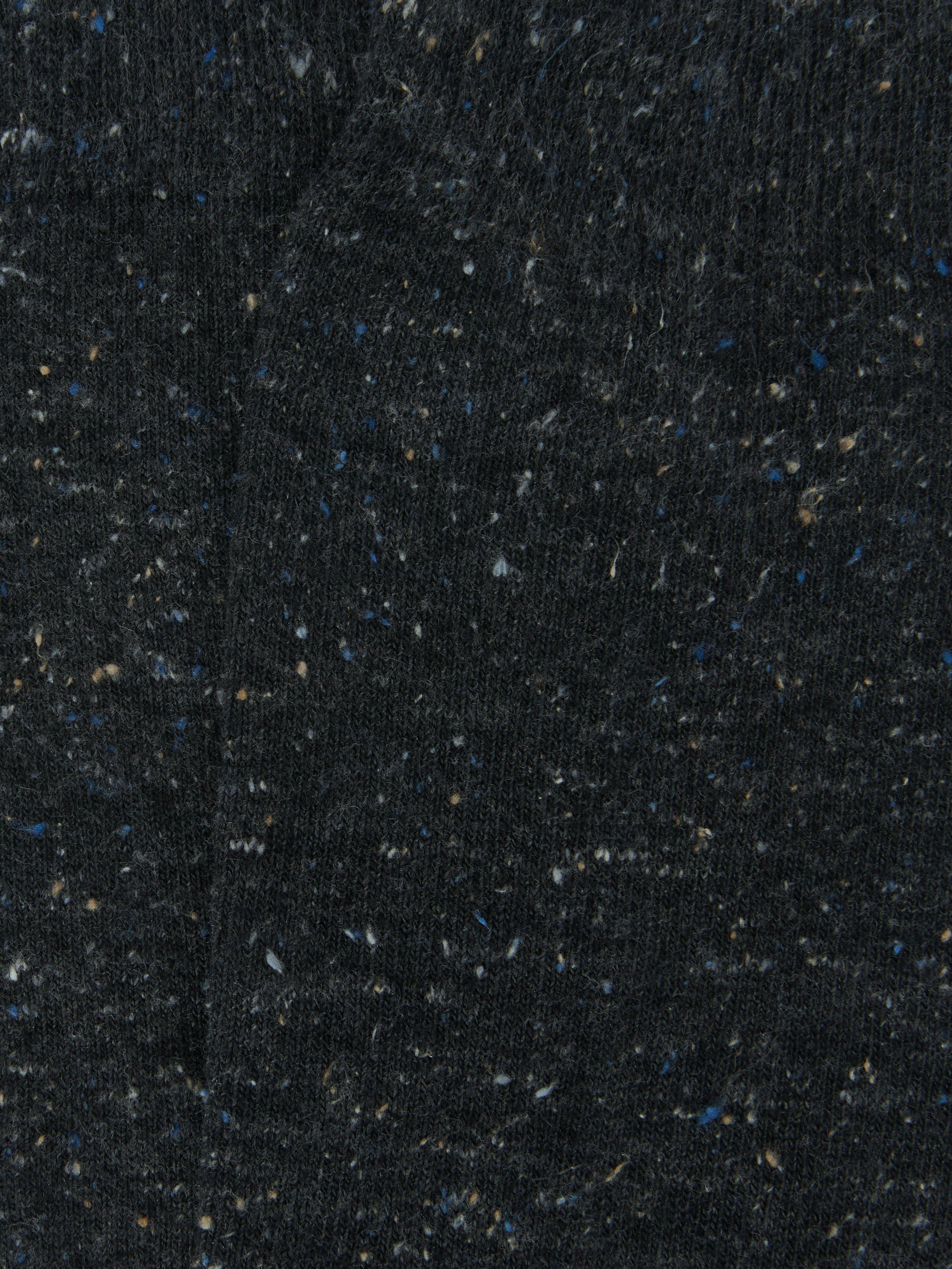 Product image 2 of 2, which shows John Lewis Cotton Silk Blend Ankle Socks, Charcoal