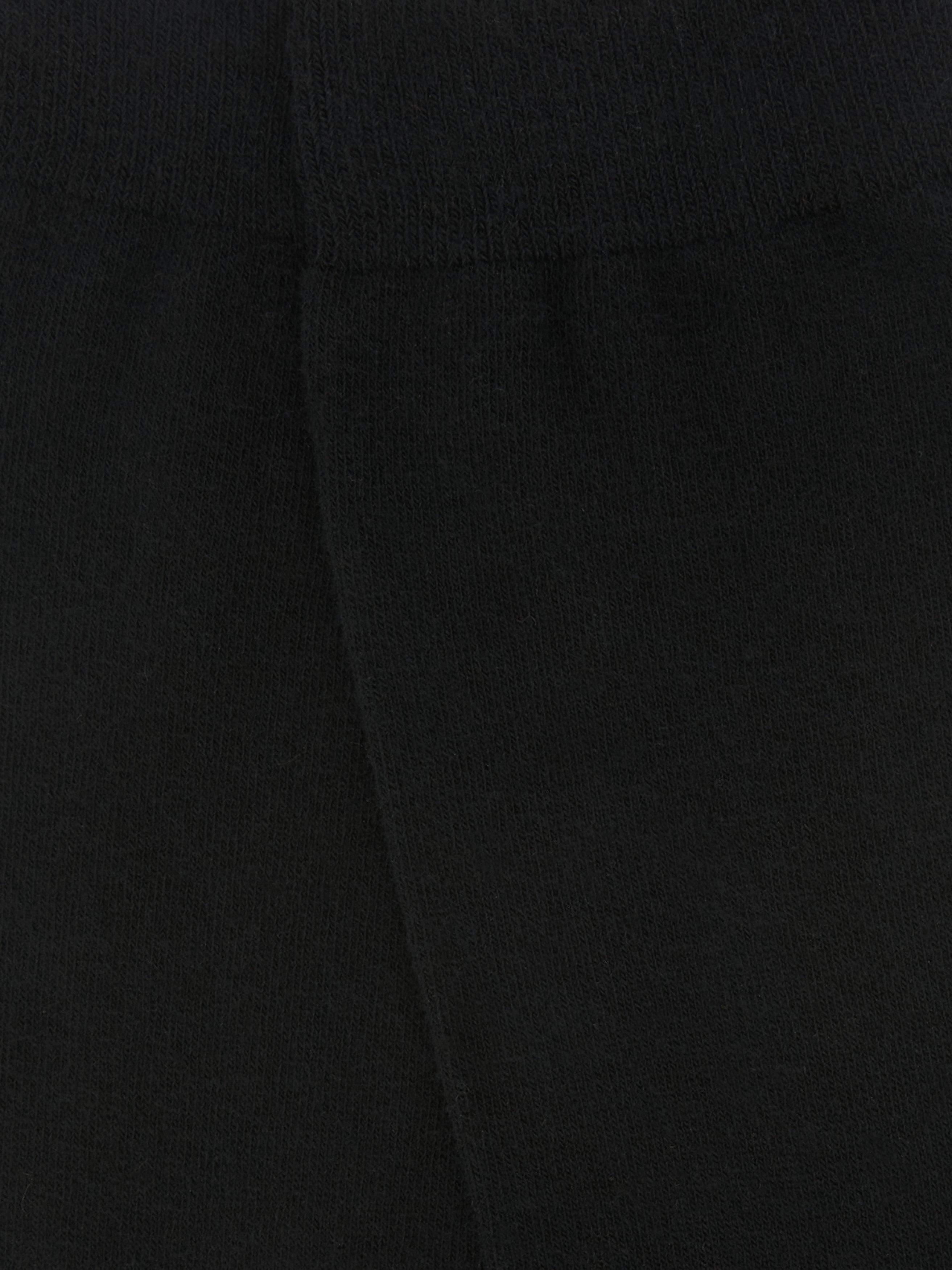 Product image 2 of 2, which shows John Lewis Cotton Cashmere Blend Ankle Socks, Black