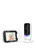 Hubble Nursery View Glow 2.8" Digital Video Baby Monitor with Adjustable Camera and Night Light