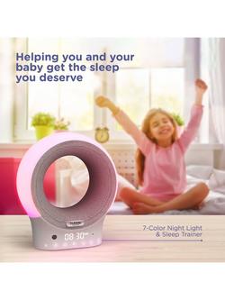 Hubble Eclipse Plus Smart Audio Monitor, Sleep Trainer, Bluetooth Speaker and Nightlight - view 2, 