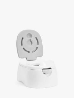 Munchkin 3 in 1 Multistage Potty Seat, White/Grey, White/Grey