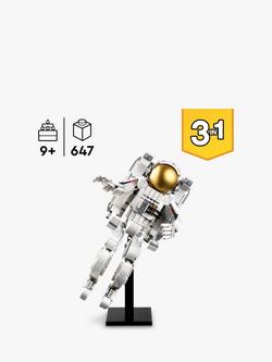 LEGO Creator 3in1 Space Astronaut Figure Toy with Dog 31152 - view 2, Multi