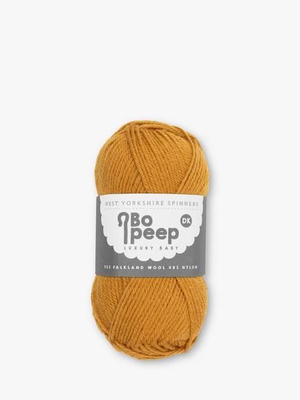 West Yorkshire Spinners Bo Peep Luxury Baby DK Yarn, 50g, Golden Lion