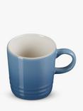 Le Creuset Stoneware Espresso Mug, 100ml, Chambray