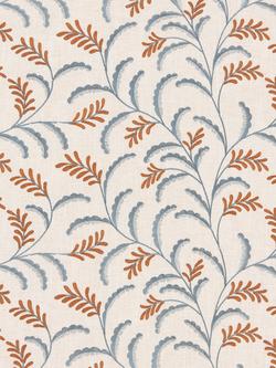 John Lewis Jouvene Embroidered Furnishing Fabric, Auburn