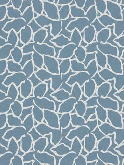 John Lewis Calathea Embroidery Furnishing Fabric, Lake Blue