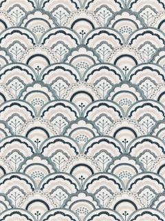 John Lewis Astra Embroidery Furnishing Fabric, Agave