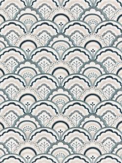 John Lewis Astra Embroidery Furnishing Fabric, Agave