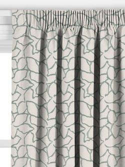 John Lewis Calathea Made to Measure Curtains or Roman Blind, Myrtle Green - view 2, Myrtle Green