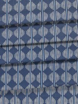 John Lewis Nessa Furnishing Fabric - view 2, Navy