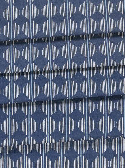 John Lewis Nessa Furnishing Fabric - view 2, Navy