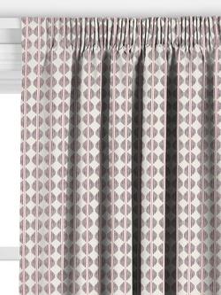 John Lewis Nessa Made to Measure Curtains or Roman Blind, Carmine Red - view 2, Carmine Red