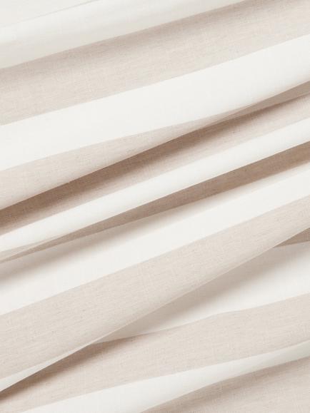 John Lewis Bold Stripe Furnishing Fabric - view 2, Putty