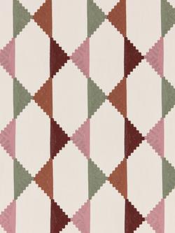 John Lewis Stack Embroidery Made to Measure Curtains or Roman Blind, Auburn, Auburn