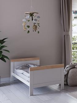 Little Acorns Florence Cotbed, White/Oak - view 2, White/Oak