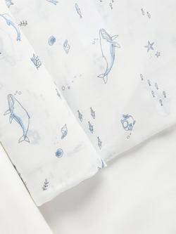 Purebaby Baby Essential Organic Cotton Muslin Wrap Set, Pack of 2, Vanilla Nautical - view 2, Vanilla Nautical