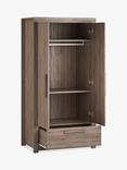 Little Acorns Ellesmere Double Wardrobe, Truffle Oak