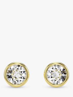 Swarovski Imber Crystal Stud Earrings, Gold, Cry/Gos