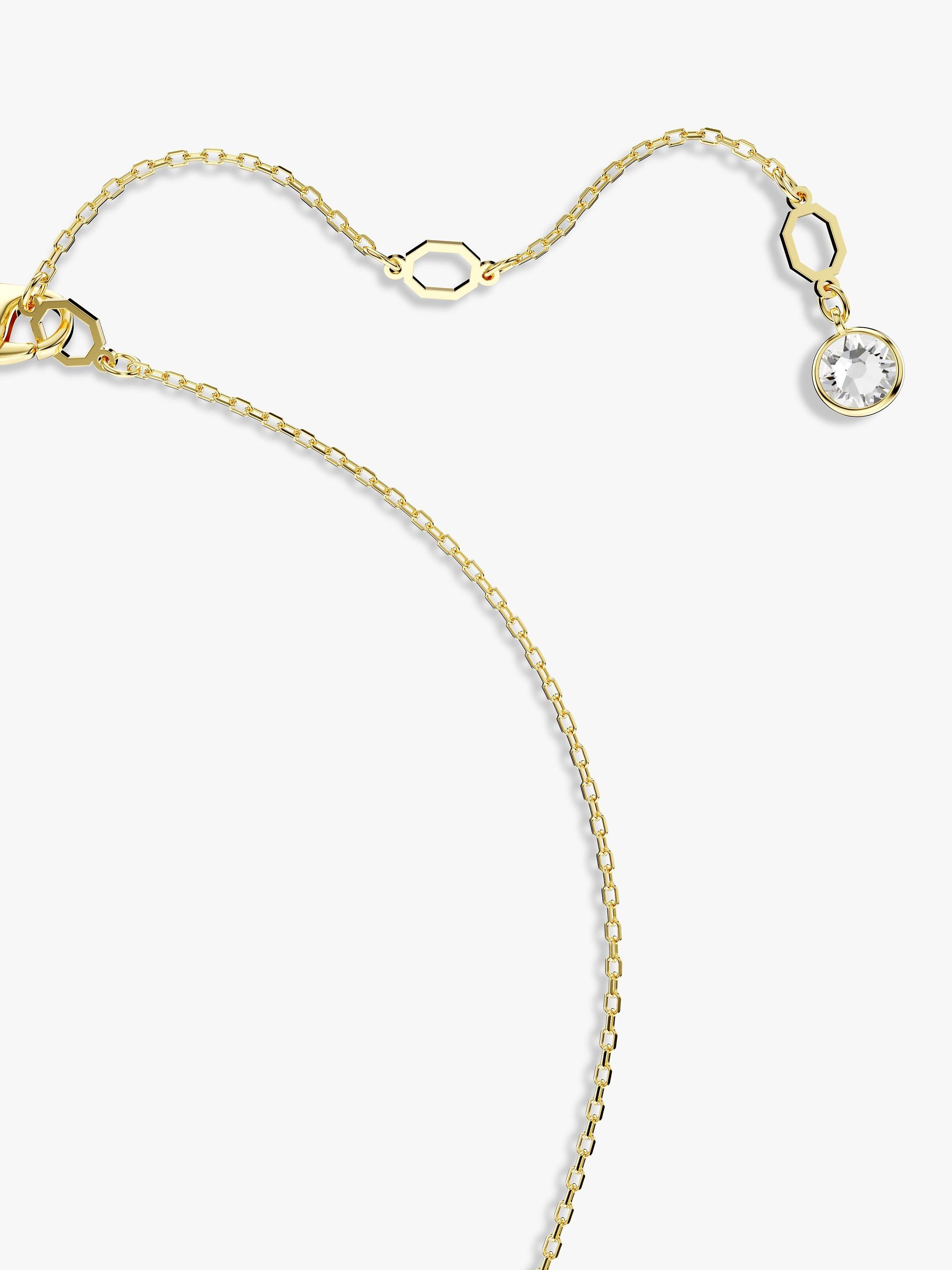 Product image 3 of 4, which shows Swarovski Meteora Crystal Pendant, Gold