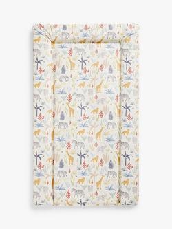 John Lewis Safari Print Changing Mat, Multi