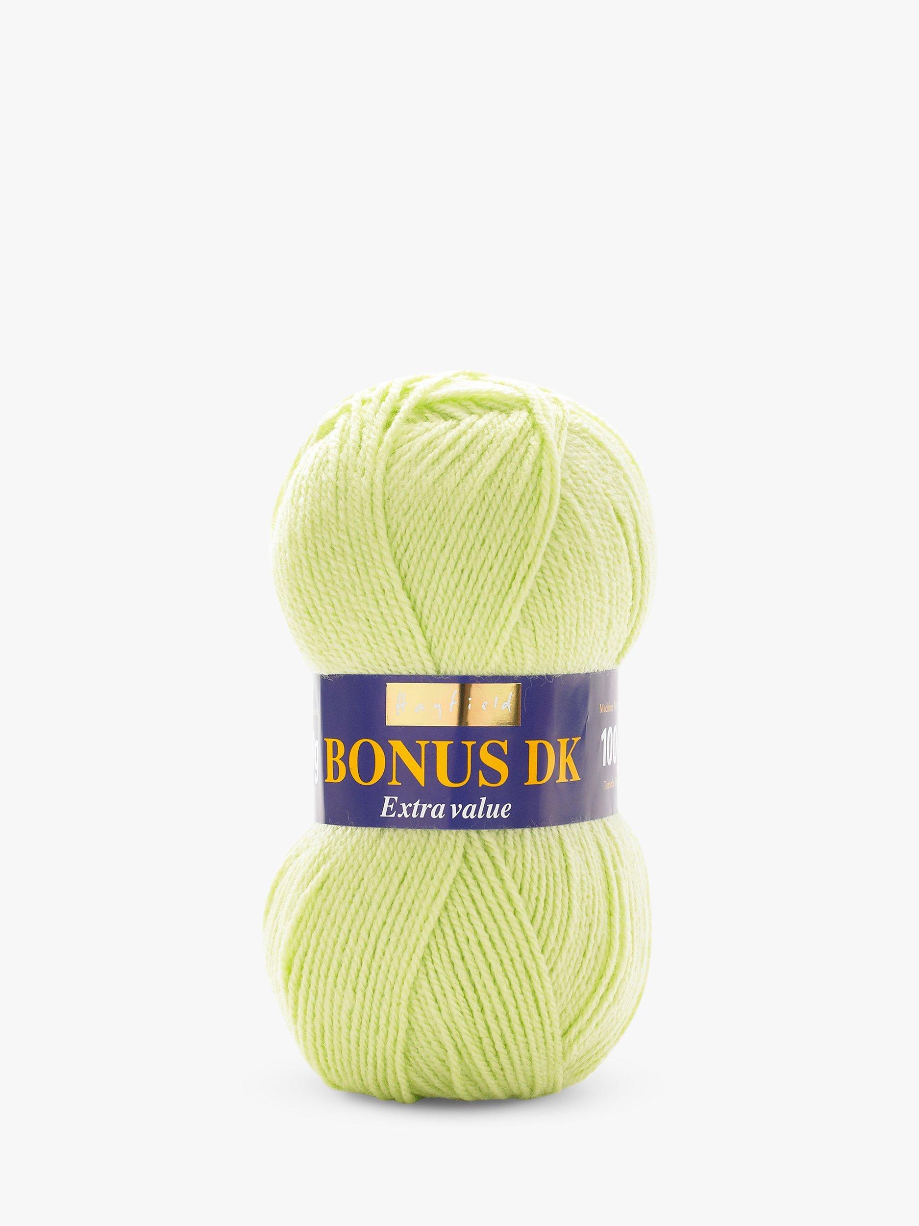Hayfield Bonus DK Knitting Yarn, 100g, Lime