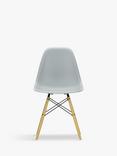 Vitra Eames RE DSW Recycled Plastic Chair, Wood Legs