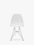 Vitra Eames RE DSR Recycled Plastic Chair, Chrome Legs