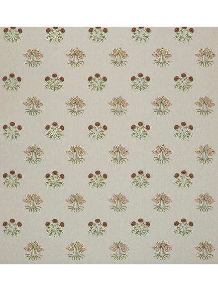 William Morris At Home Lily Flower Embroidery Furnishing Fabric, Madder