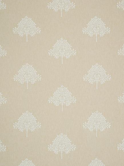William Morris At Home Marigold Tree Embroidery Furnishing Fabric, Chalk