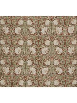 William Morris At Home Pimpernel Furnishing Fabric, Brick