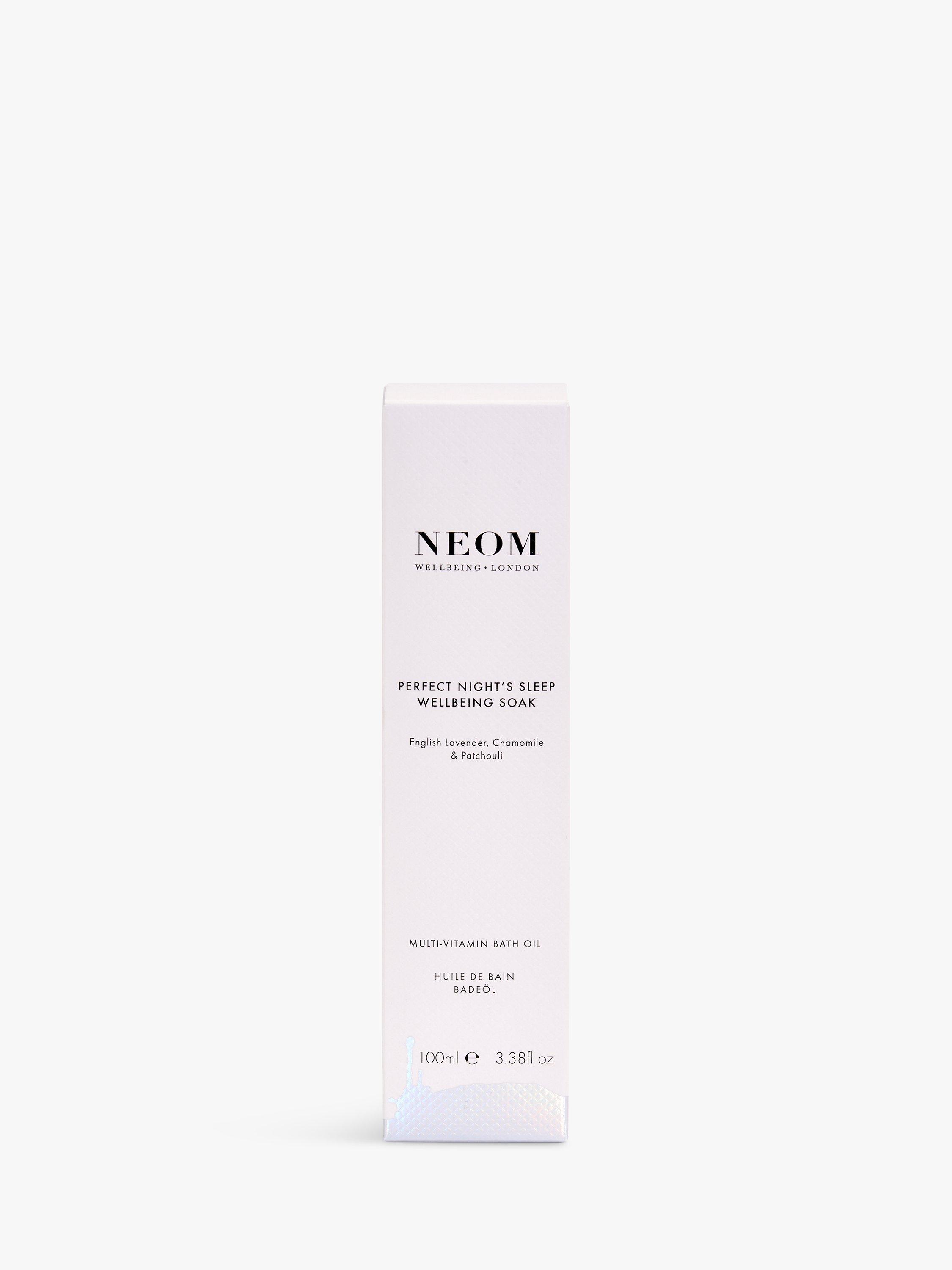 Product image 4 of 10, which shows NEOM Wellbeing London Perfect Night's Sleep Wellbeing Soak, 100ml