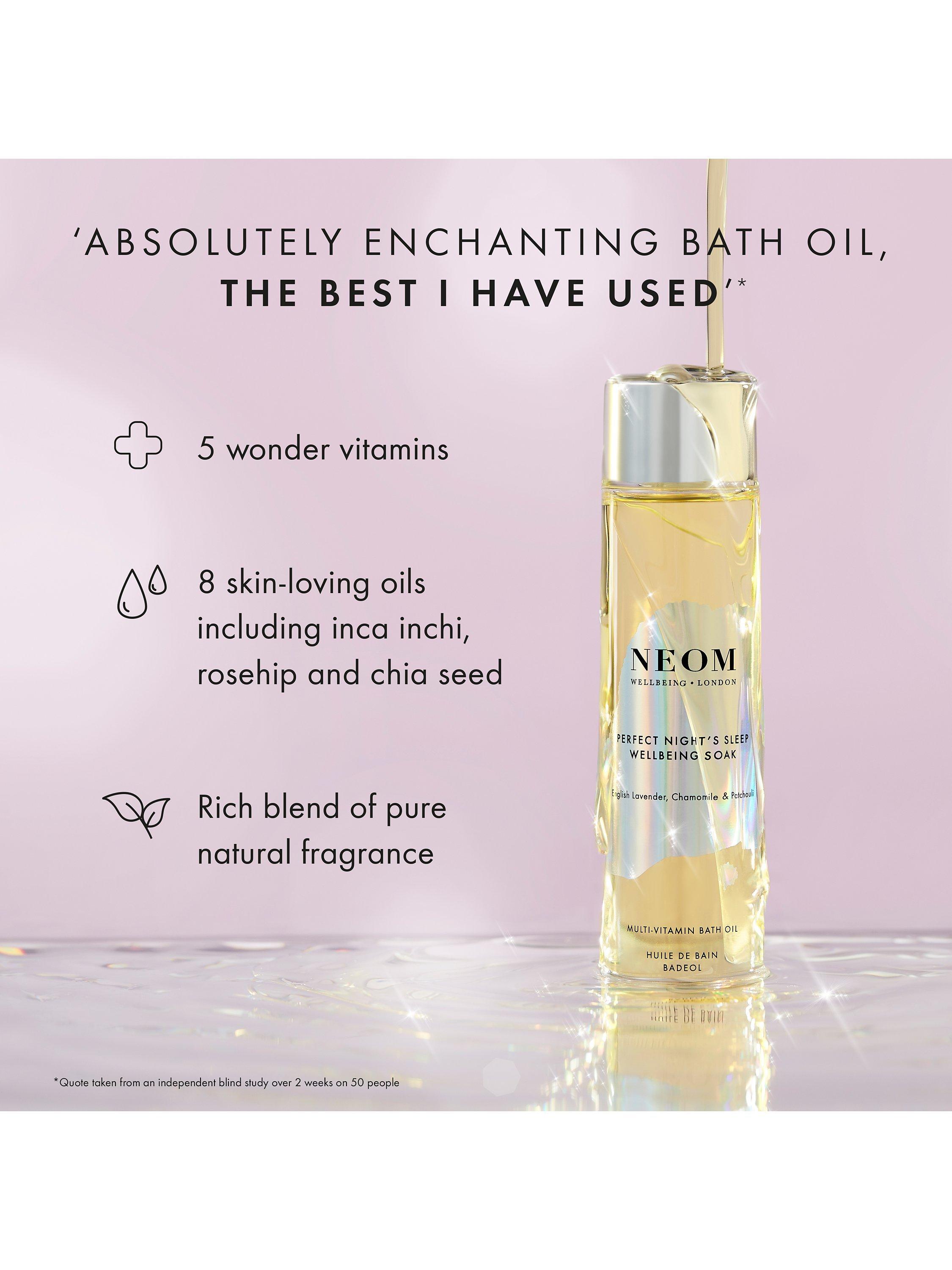 Product image 8 of 10, which shows NEOM Wellbeing London Perfect Night's Sleep Wellbeing Soak, 100ml