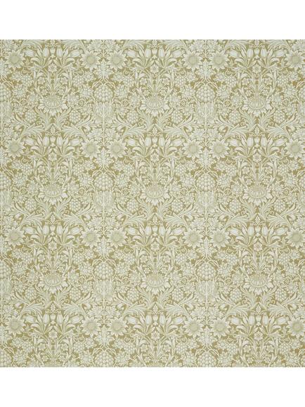 William Morris At Home Sunflower Furnishing Fabric, Ochre
