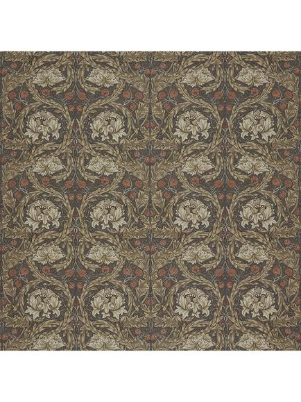 William Morris At Home African Marigold Furnishing Fabric, Walnut