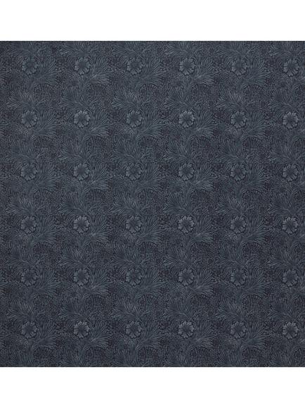 William Morris At Home Marigold Velvet Furnishing Fabric, Indigo