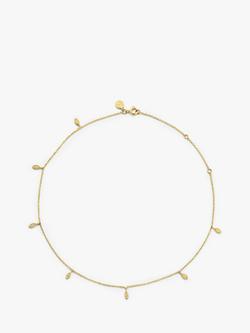 DPT Antwerp Bella Vita Diamond Charm Collar Necklace, Gold, Gold
