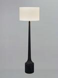 Pacific Marin Black Wooden Floor Lamp, Black