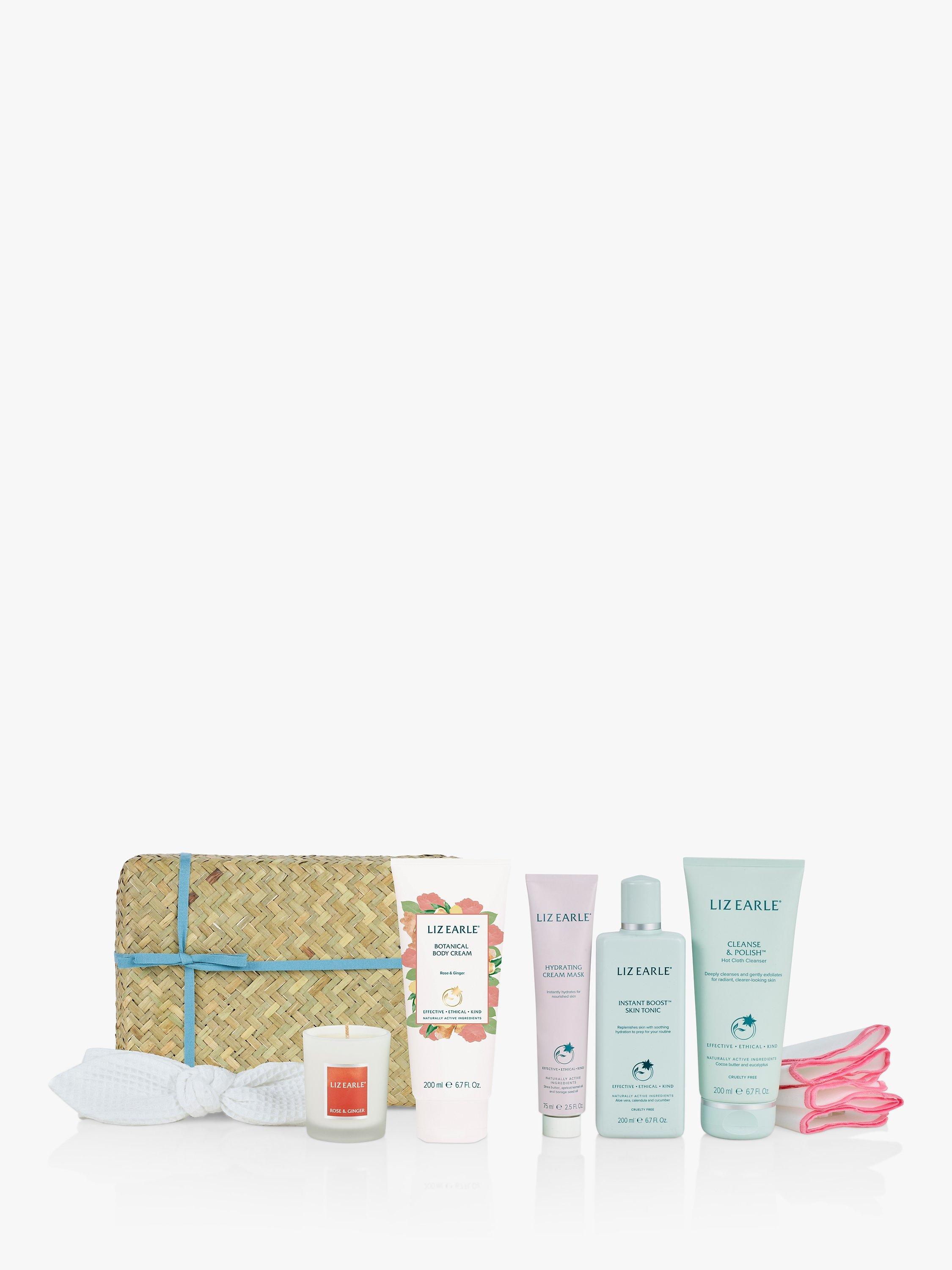 Liz Earle At Home Spa Gift Basket Skincare Gift Set