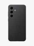 Samsung Galaxy S24 Vegan Leather Case, Black