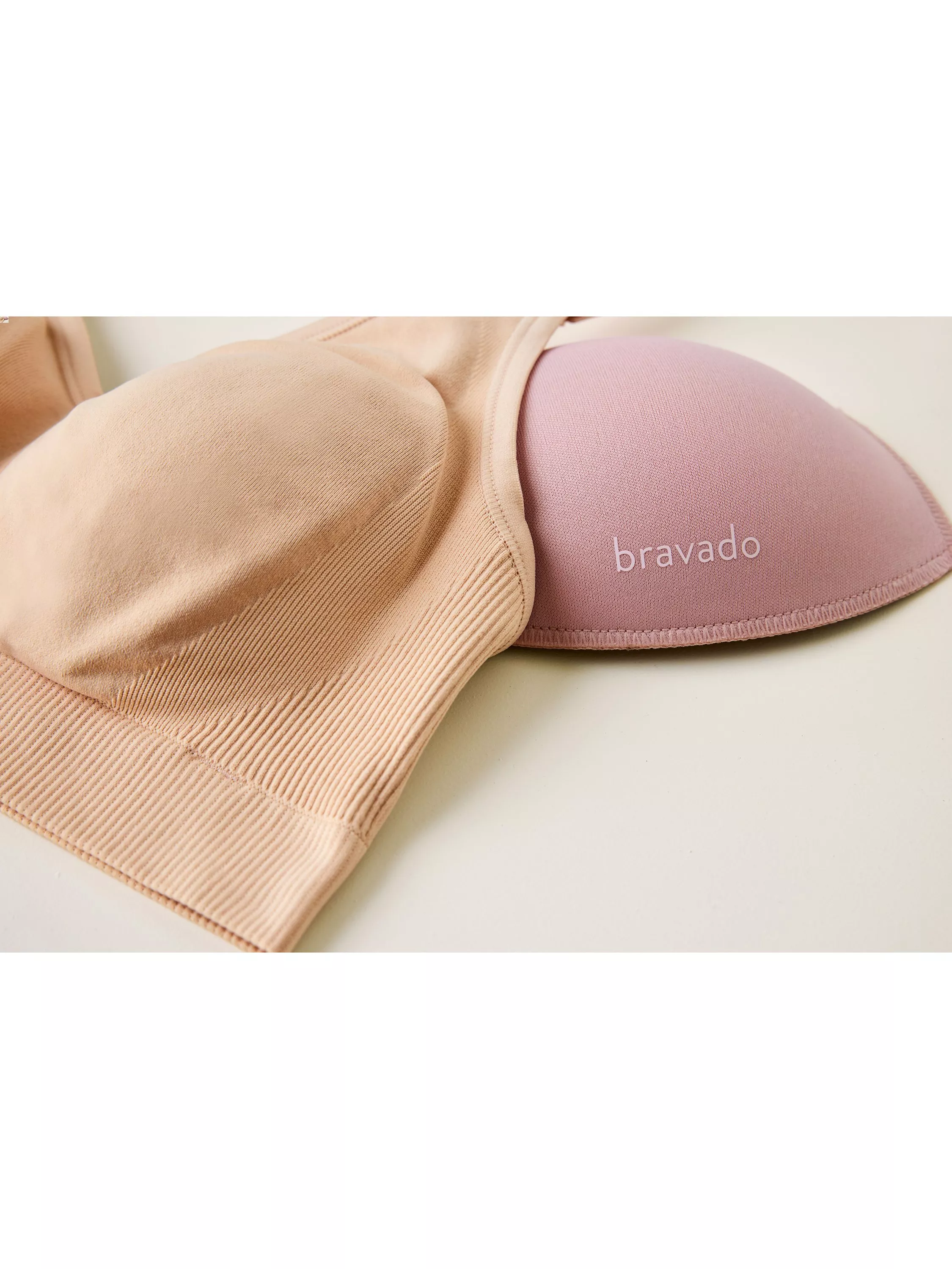 BRAVADO! DESIGNS Reusable Nursing Pads - 2 Pack Washable Breast Pads For Breastfeeding