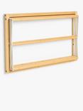 John Lewis Wall-Fixed Bamboo Airer