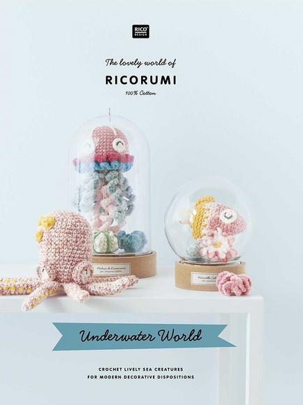 Rico Design Ricorumi Underwater World Crochet Book, Multi