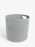 John Lewis Felt Round Storage Basket